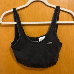 Vans Black Sleeveless Top